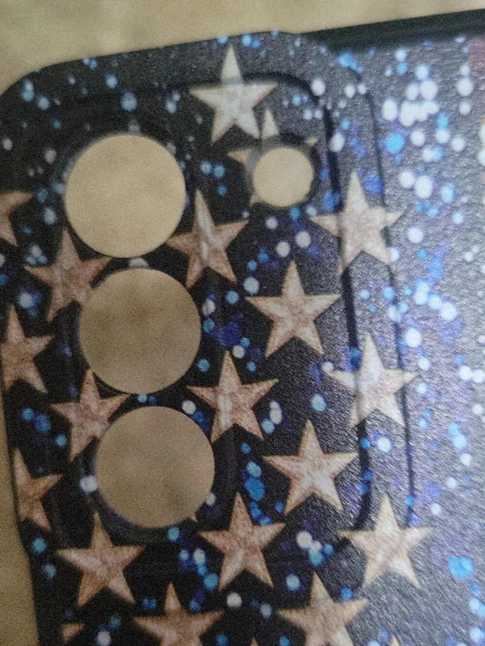Glitter American Flag Phone Case - Red, White & Blue S21 Plus